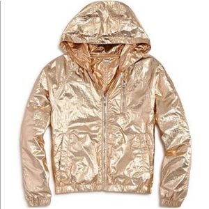 BLANKNYC Preteen/Kids Windbreaker Reversible Rose Gold / Gold Size L